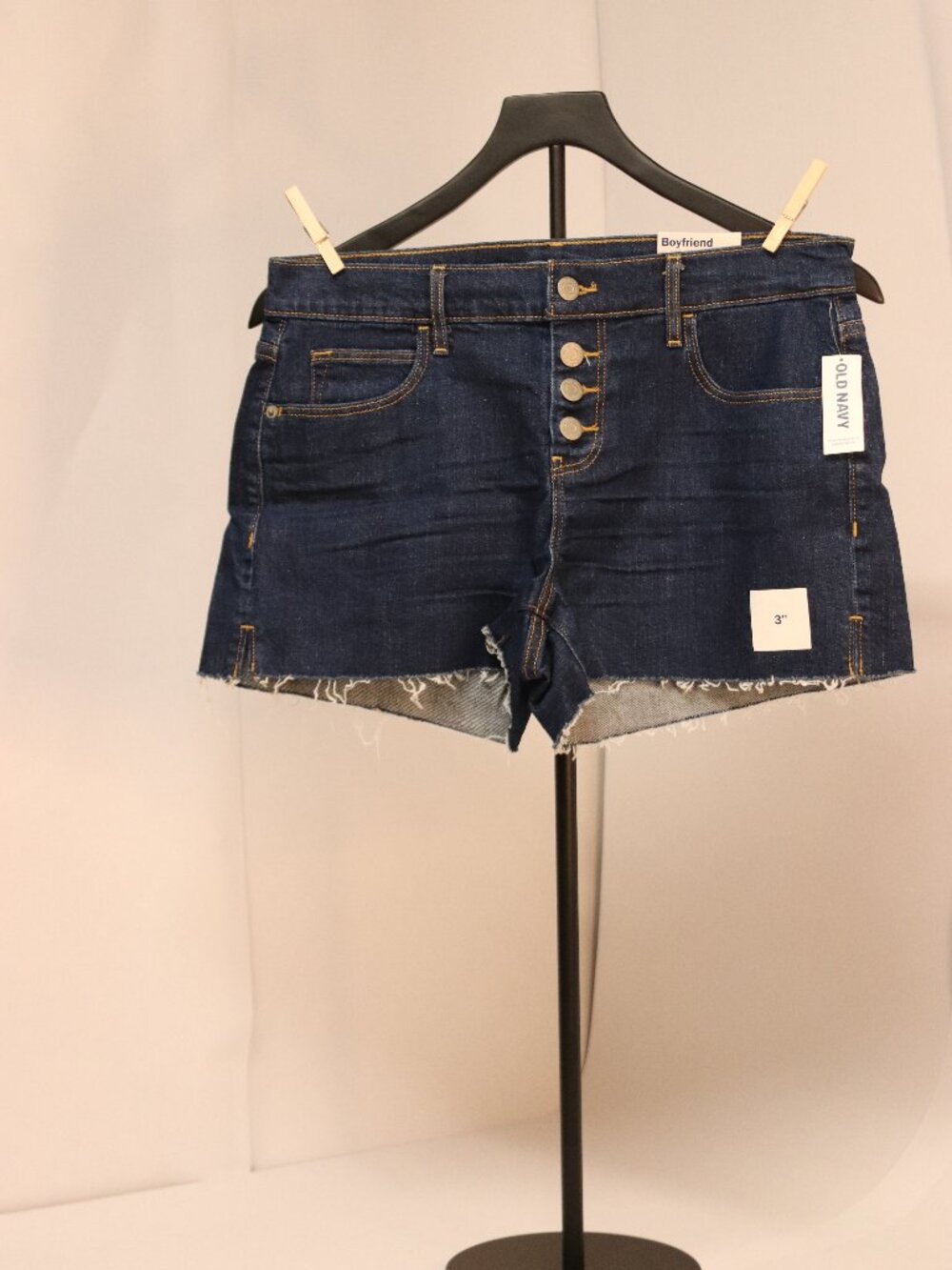 NWT Women's Old Navy Button-fly Denim Shorts Sz 6